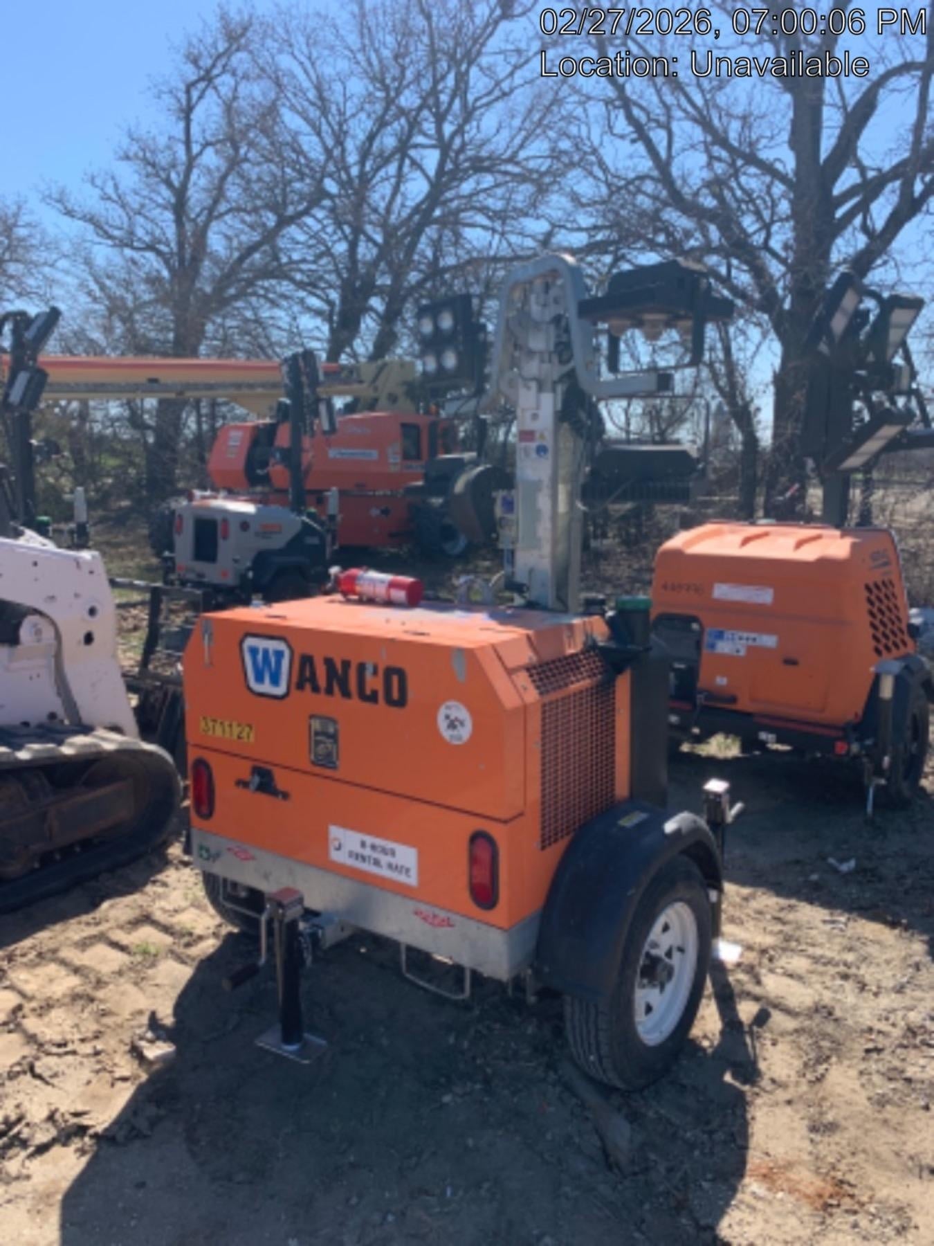 2023 Wanco WLTT-4MM4K Diesel, Deep Sea Controller, Shore Power Plug, Auto Start, (4) 350W LED Floodlights, 4kW Generator, 60 Gal Fuel Tank, 2" Ball, T3