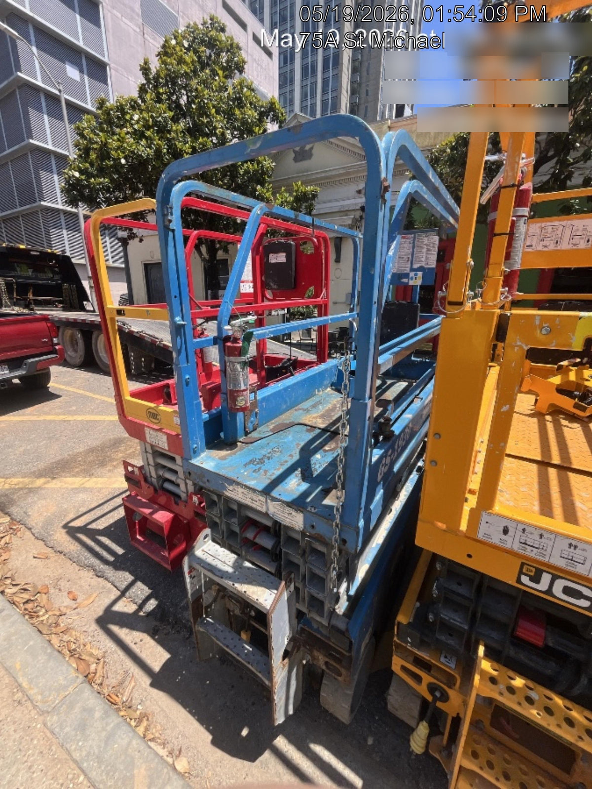 2019 Genie GS-1930 Fixed Rails with Chain Entry