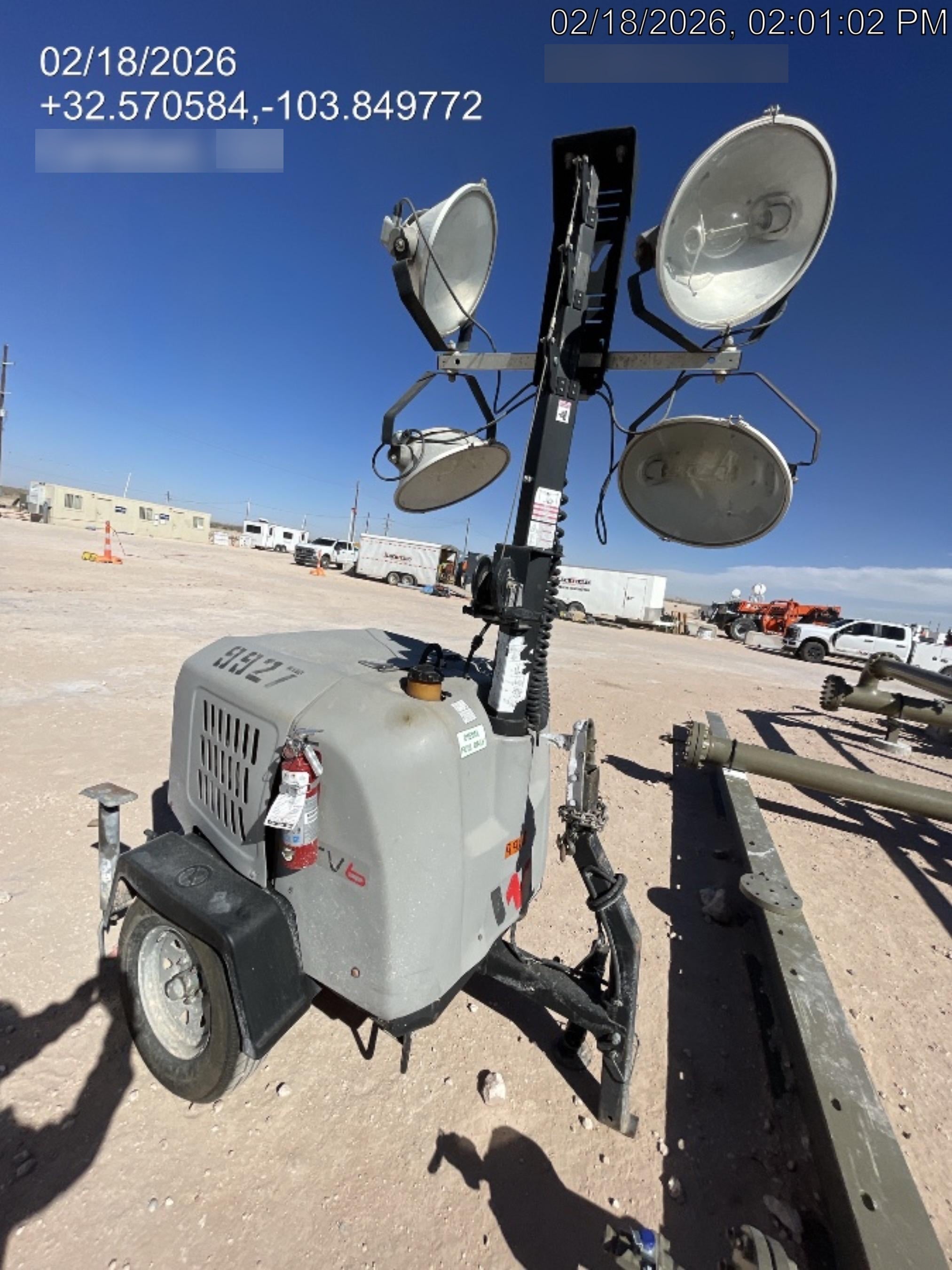 Wacker Neuson LTV6K-MH Wacker Neuson LTV6K Towable Light Tower