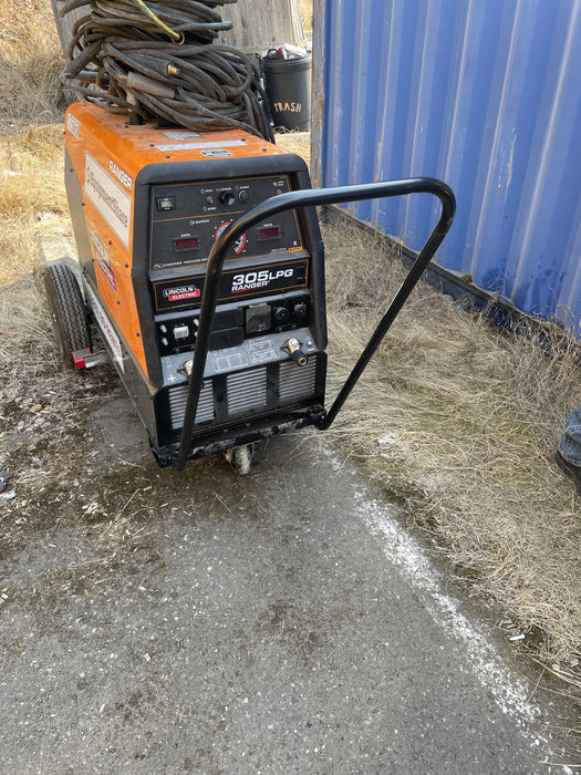 2021 Lincoln Electric Ranger 305 LPG LPG One-Pak (includes undercarriage, tank holder & tank strap) ORANGE