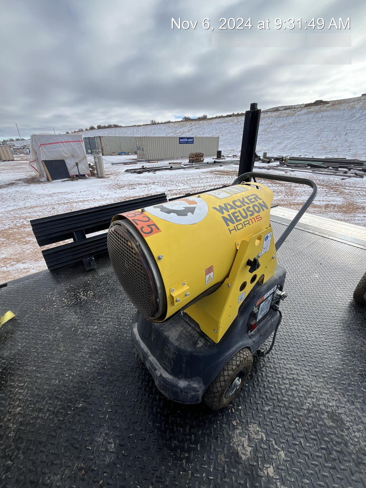 2019 WACKER NEUSON HDR115
