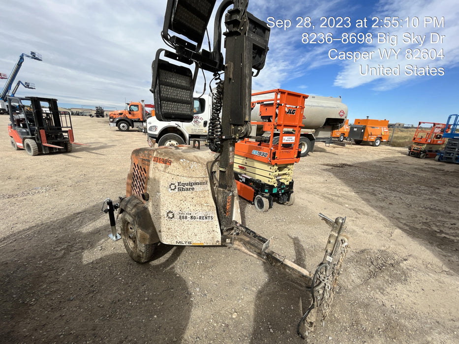 2023 Generac MLT2 Diesel, Flex Switch 120V Input, Powerzone Controller, (4) 320W LED Lights, 4kW Generator, 39.9 Gal Fuel Tank, 2" Ball, T3