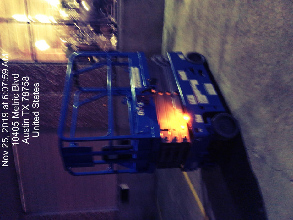 2019 Genie GS-1930 Fixed Rails with Chain Entry