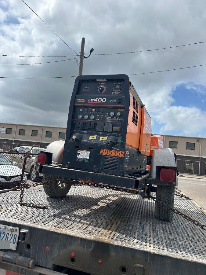 2022 Lincoln Electric LE400 Kubota V1505, Trlr, Cable Rack, Light Kit, ES Decals, T3