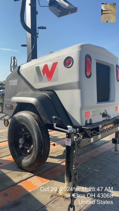 2024 Wacker Neuson LTT4 Diesel, Kohler KDW702, Deep Sea Controller, Auto Start, LED 320W, Bypass Outlet, T3