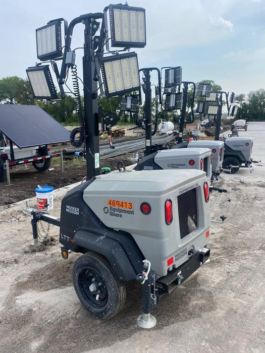 2024 Wacker Neuson LTT4 Diesel, Kohler KDW702, Deep Sea Controller, Auto Start, LED 320W, Bypass Outlet, T3