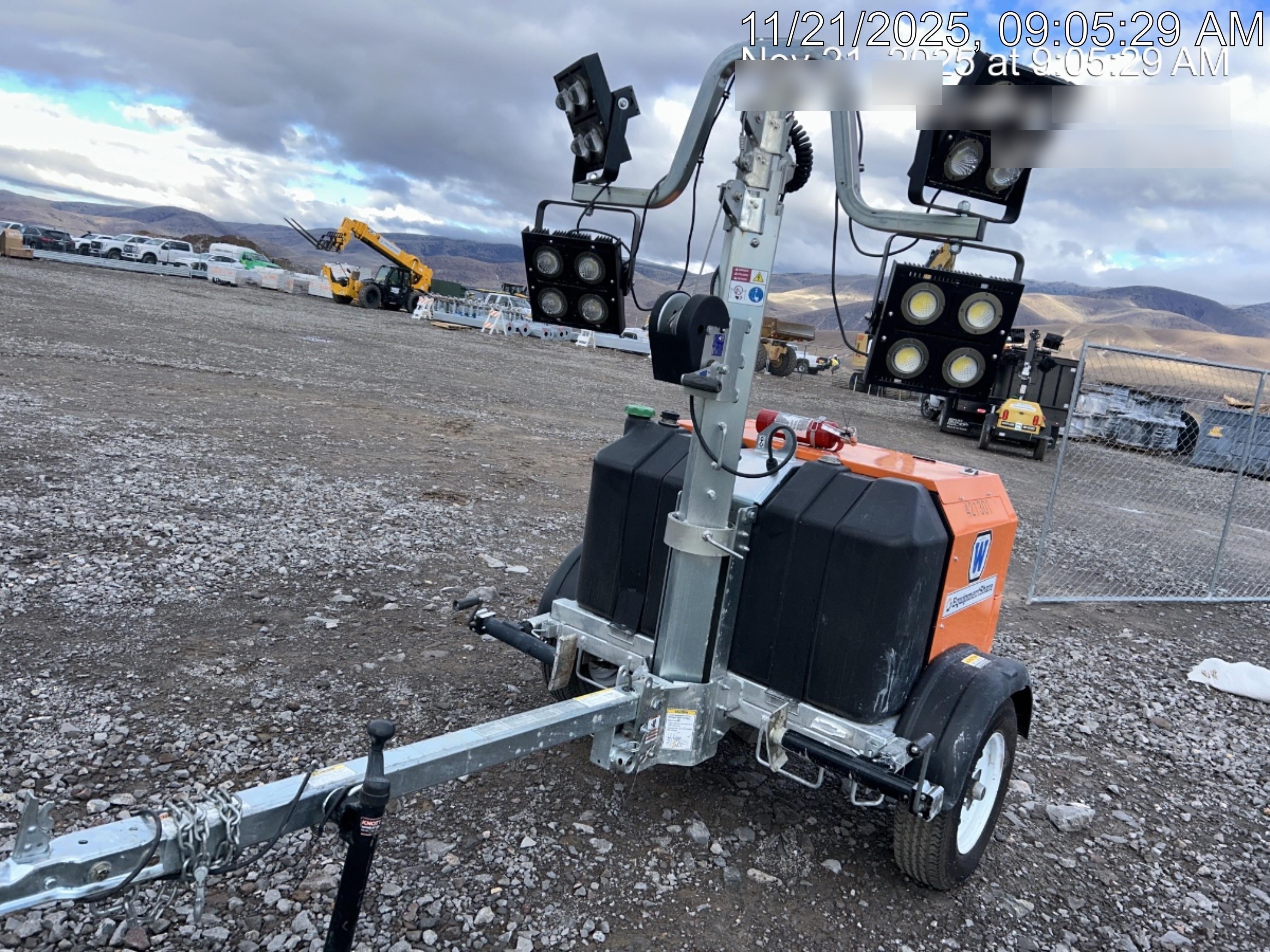 2024 Wanco WLTT-4MM4K Diesel, Deep Sea Controller, Shore Power Plug, Auto Start, (4) 350W LED Floodlights, 4kW Generator, 60 Gal Fuel Tank, 2" Ball, T3