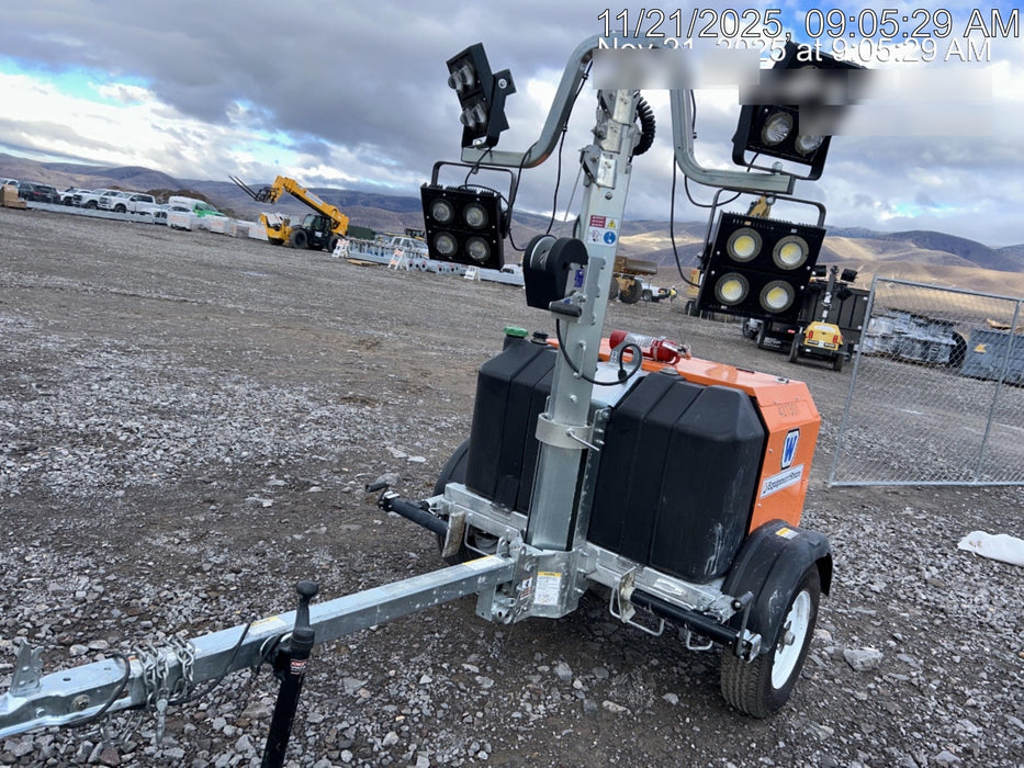 2024 Wanco WLTT-4MM4K Diesel, Deep Sea Controller, Shore Power Plug, Auto Start, (4) 350W LED Floodlights, 4kW Generator, 60 Gal Fuel Tank, 2" Ball, T3