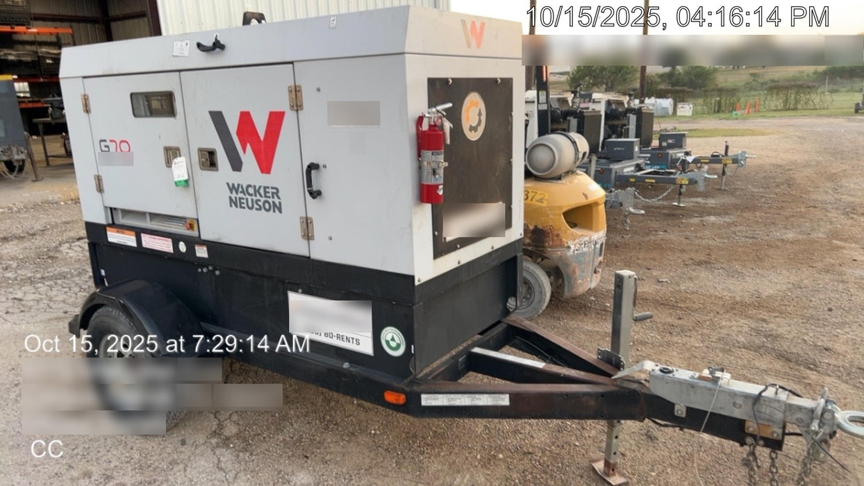 2019 WACKER NEUSON G70