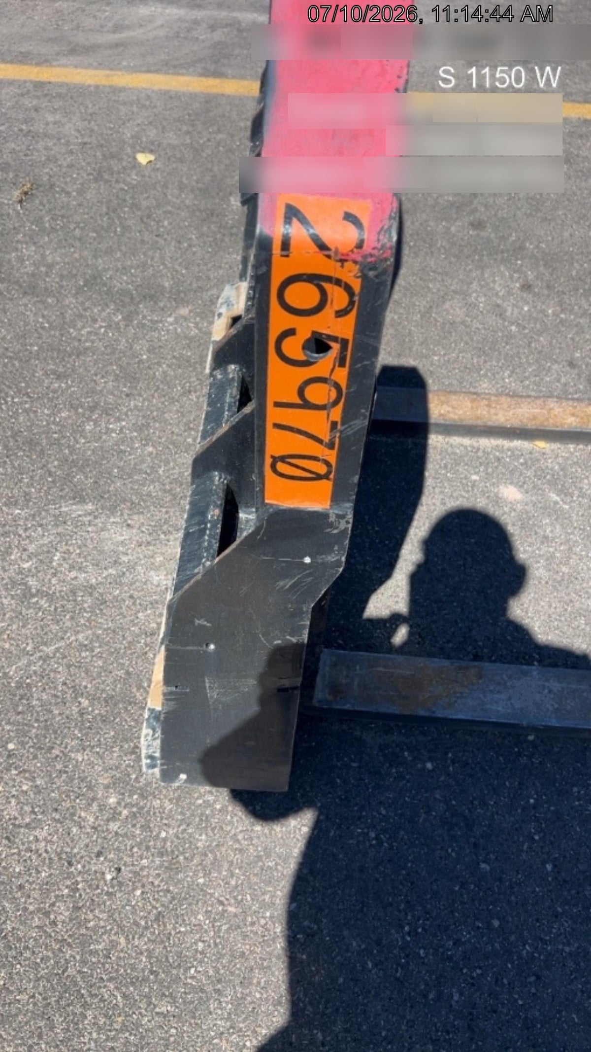 2021 TAKEUCHI 48" Pallet Forks - Takeuchi