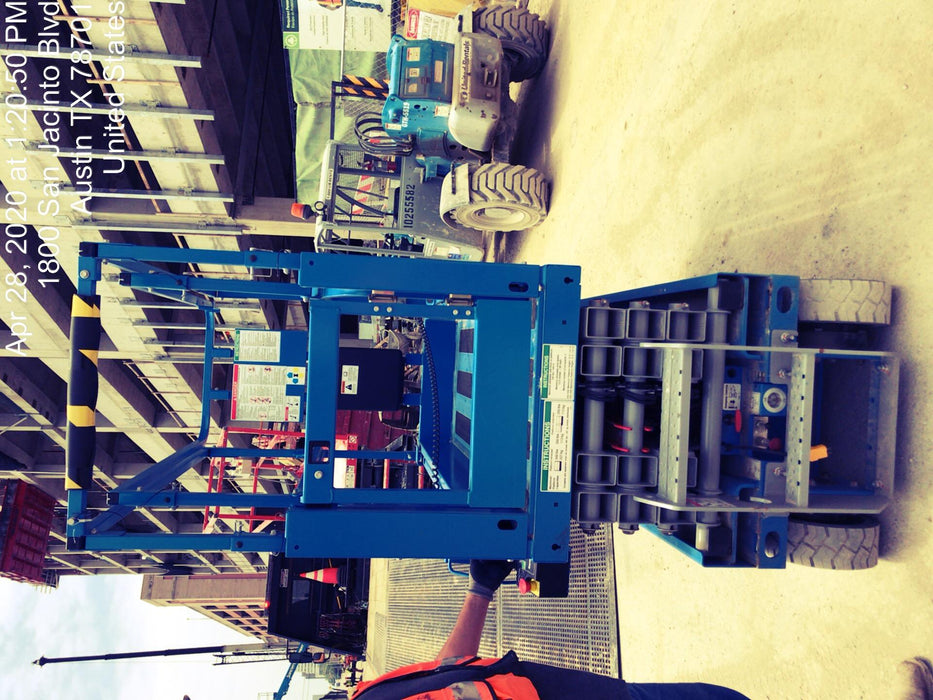 2020 Genie GS-1930 Solid Non Marking Tires, Beacon, Folding rails with half height swing gate