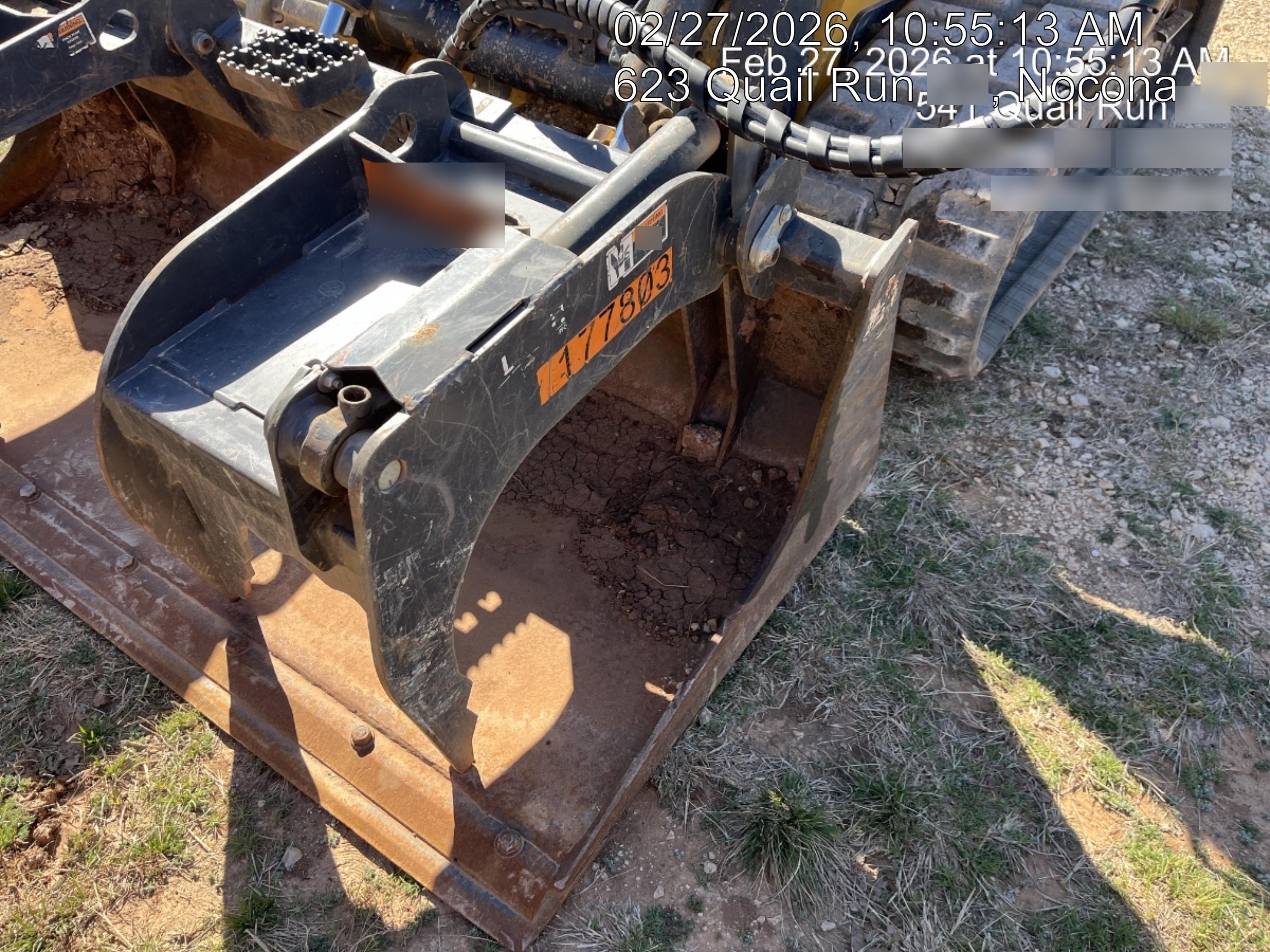 2021 PALADIN 76" Scrap Grapple Bucket - Paladin