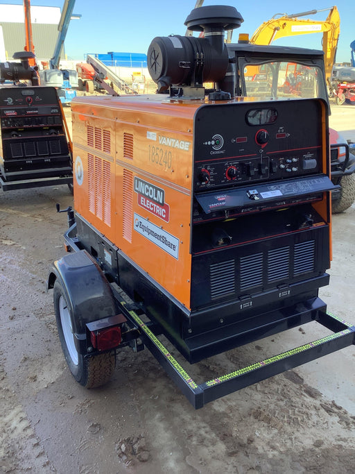 2021 Lincoln Electric Vantage 549X Ready Pak 3, ORANGE (includes trailer, cable rack, fender light kit)