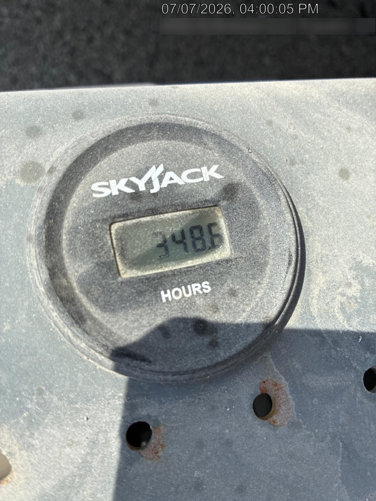 2017 Skyjack SJIII-3226 Standard Rental Specs