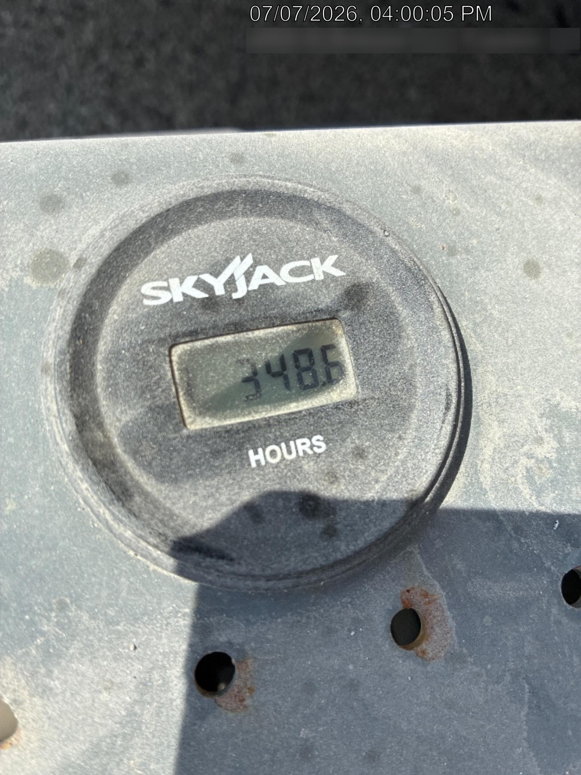 2017 Skyjack SJIII-3226 Standard Rental Specs