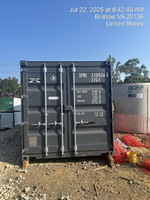 2025 CONEX Storage Container 8'x8'x20'