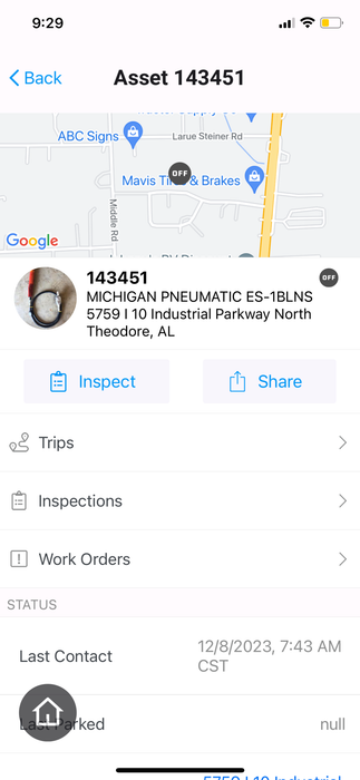 2021 MICHIGAN PNEUMATIC ES-1BLNS