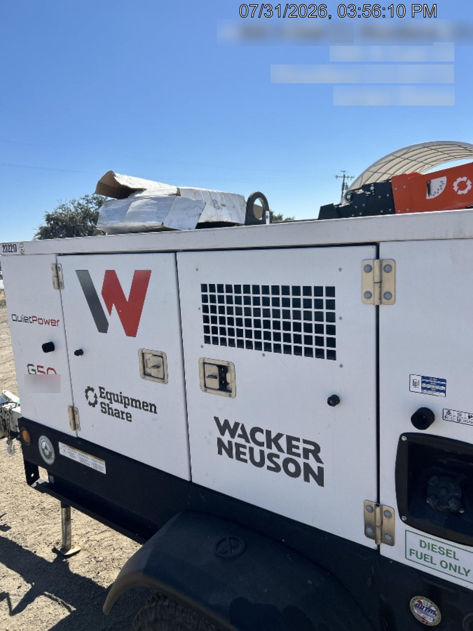2022 WACKER NEUSON G50