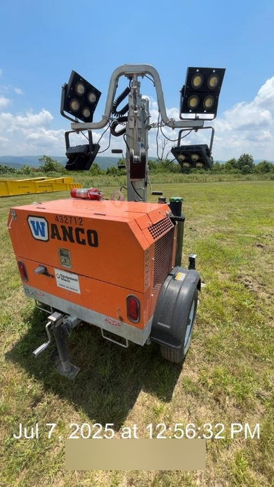 2024 Wanco WLTT-4MM4K Diesel, Deep Sea Controller, Shore Power Plug, Auto Start, (4) 350W LED Floodlights, 4kW Generator, 60 Gal Fuel Tank, 2" Ball, T3