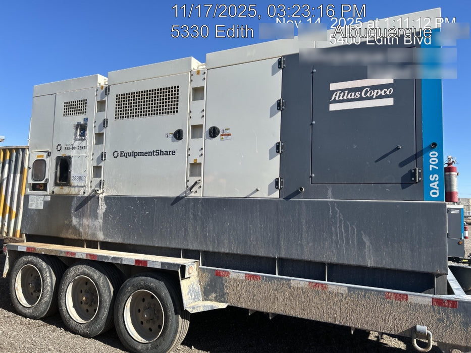 2022 ATLAS COPCO QAS 700