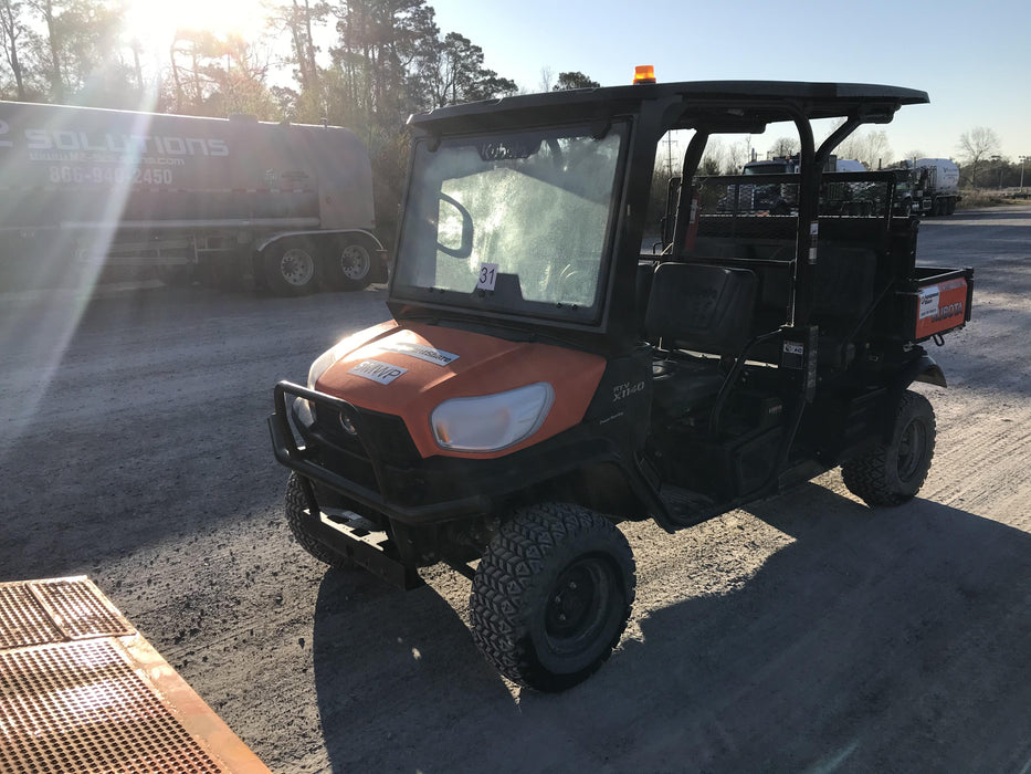 2019 Kubota RTV-X1140W-H 4WD, LED Strobe, Windshield Tempered Glass, Plastic Canopy, Wire Harness Kit, Backup Alarm