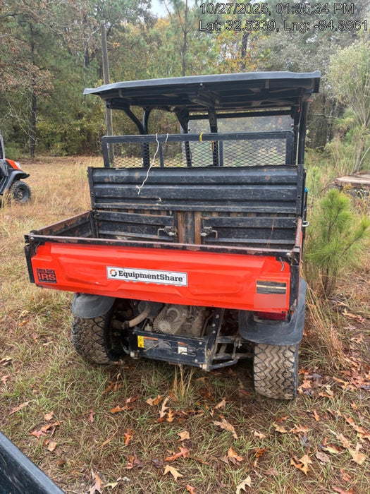 2021 Kubota RTV-X1140W-H Plastic Canopy, Windshield Acrylic Clear, LED Strobe Light, Wire Harness Kit, Back up Alarm