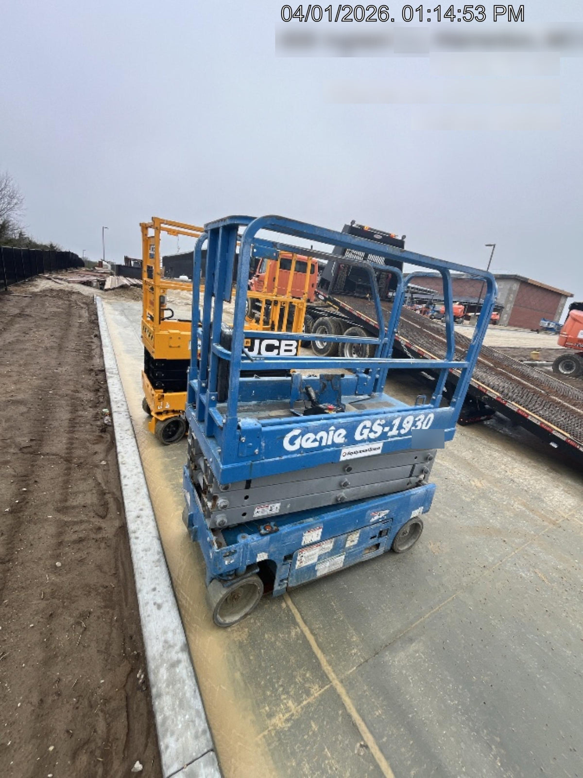 2018 Genie GS-1930 Genie GS-1930 w/Fixed Rail, Chain Entry