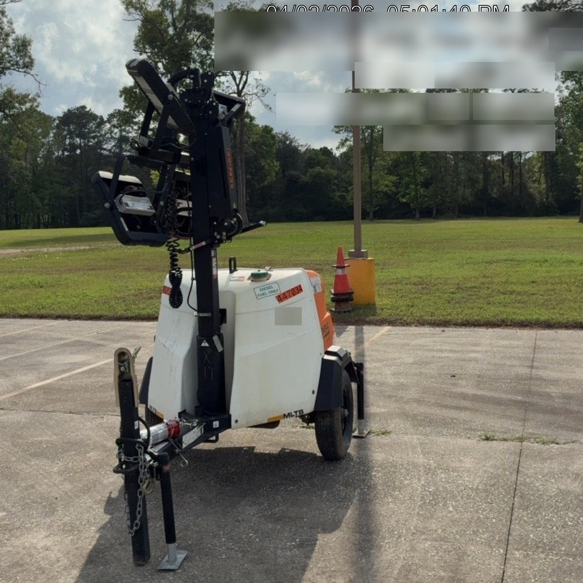 2024 Generac MLTS-4 2.4kW, Mitsu Eng, Analog, LED, Diesel.