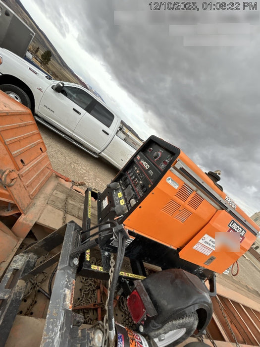 2023 Lincoln Electric LE400 Kubota V1505, Trlr, Cable Rack, Light Kit, ES Decals, T3