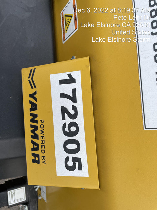 2022 Allmand NLV3GR (4) LED Light Fixture 350W, 23' Vertical Mast, 3kW Prime, Towable, ES Decals, T3