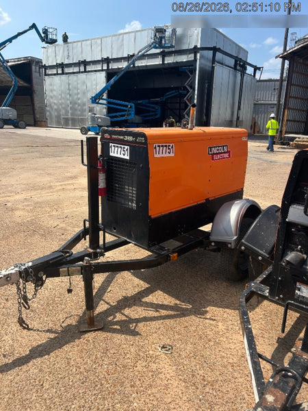 2021 Lincoln Electric Vantage 322 Vantage 322 Ready Pak 3 w/ Decals, ORANGE (includes trailer, cable rack, fender light kit) NO Telematics