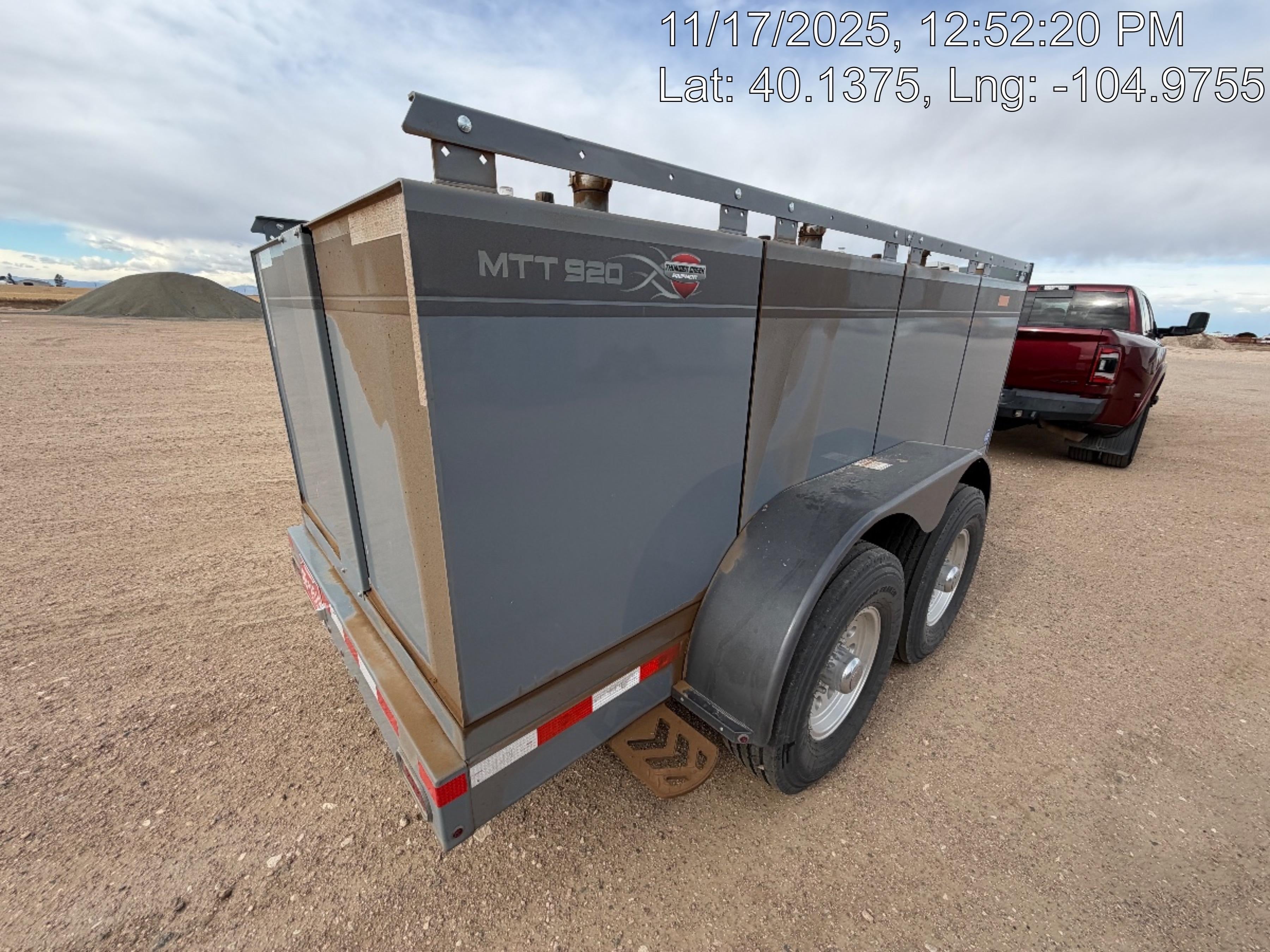 2025 THUNDER CREEK MTT920 - Hazmat not required