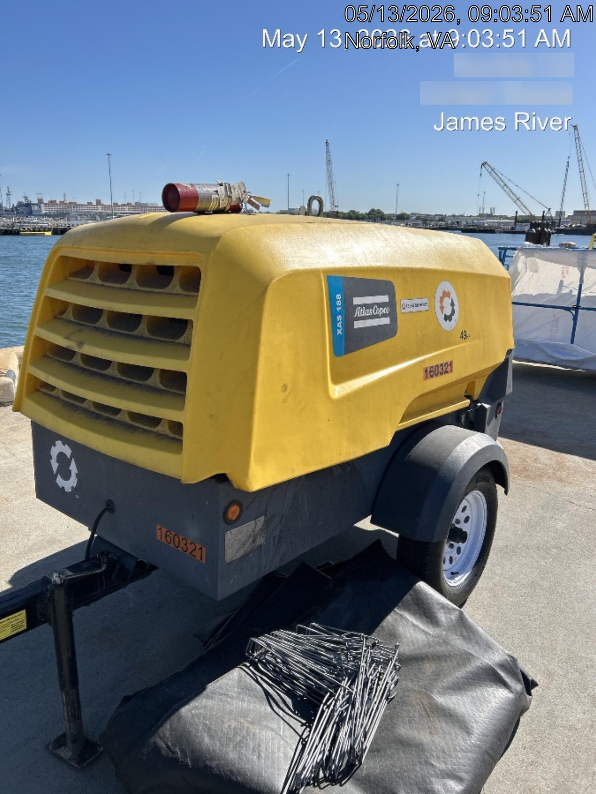 2021 ATLAS COPCO XAS188 CWK
