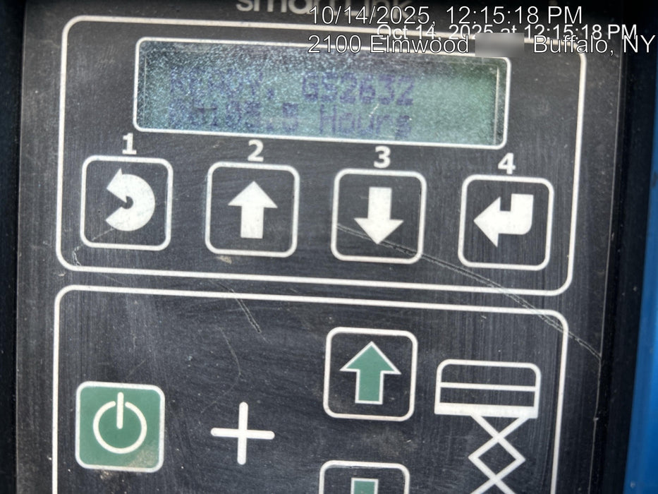 2020 Genie GS-2632 Solid NM Tires, Folding Rails with Half-Height Swing Gate, Beacon