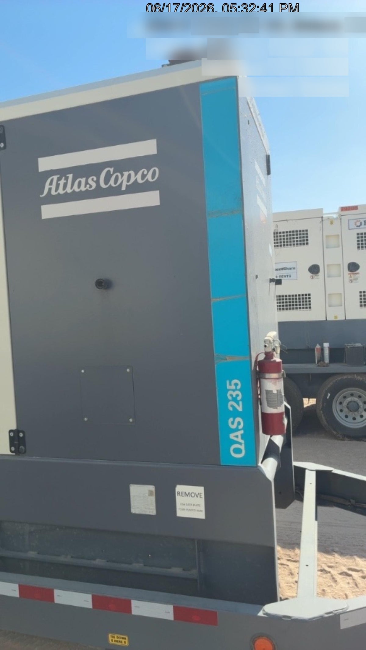 2022 ATLAS COPCO QAS 235