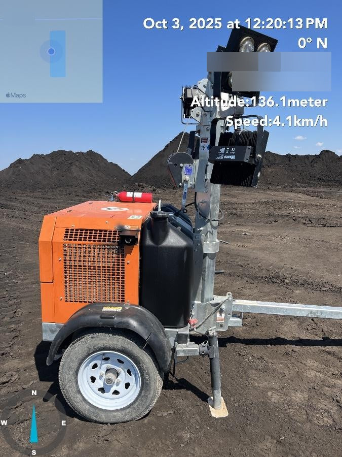 2024 Wanco WLTT-4MM4K Diesel, Deep Sea Controller, Shore Power Plug, Auto Start, (4) 350W LED Floodlights, 4kW Generator, 60 Gal Fuel Tank, 2" Ball, T3