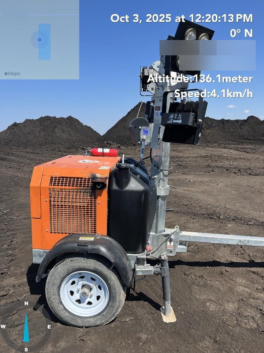 2024 Wanco WLTT-4MM4K Diesel, Deep Sea Controller, Shore Power Plug, Auto Start, (4) 350W LED Floodlights, 4kW Generator, 60 Gal Fuel Tank, 2" Ball, T3