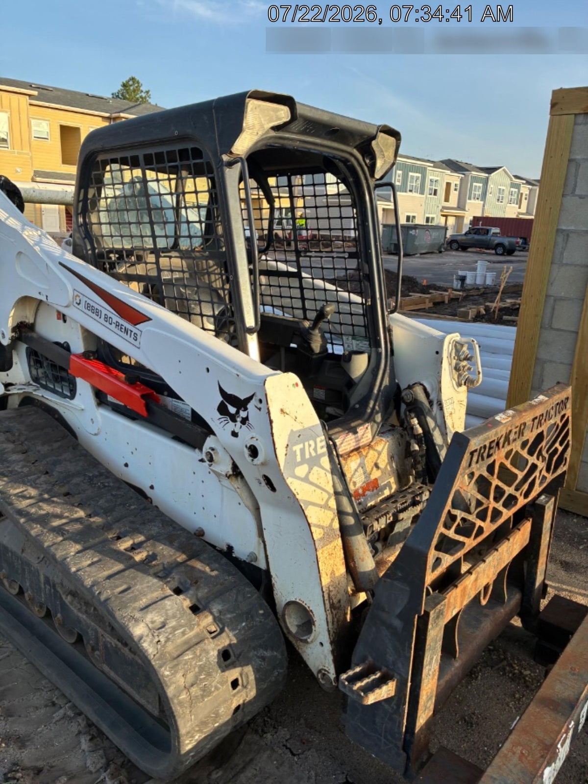 2017 BRADCO 48" Skid Loader Pallet Forks