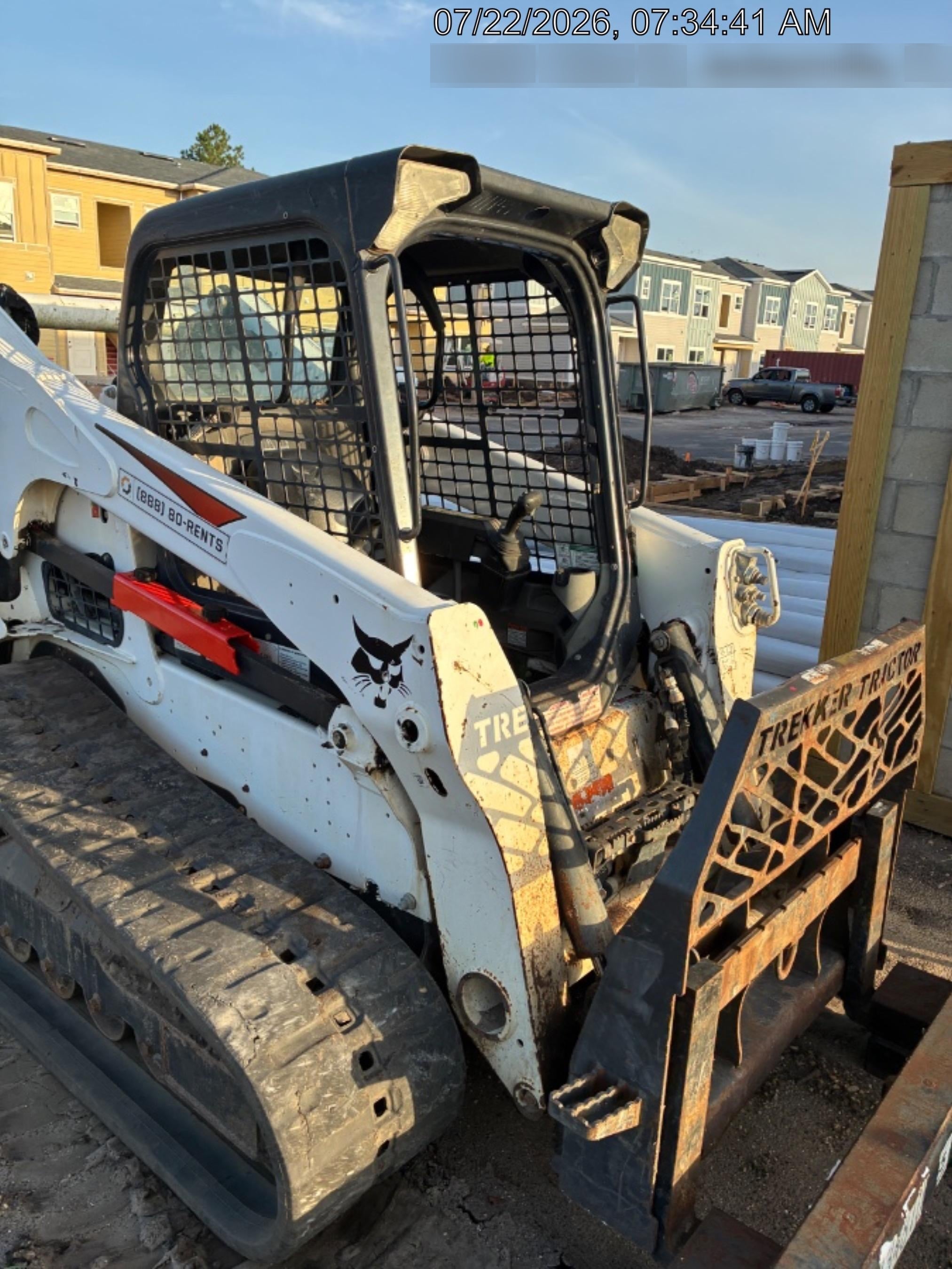 2017 BRADCO 48" Skid Loader Pallet Forks