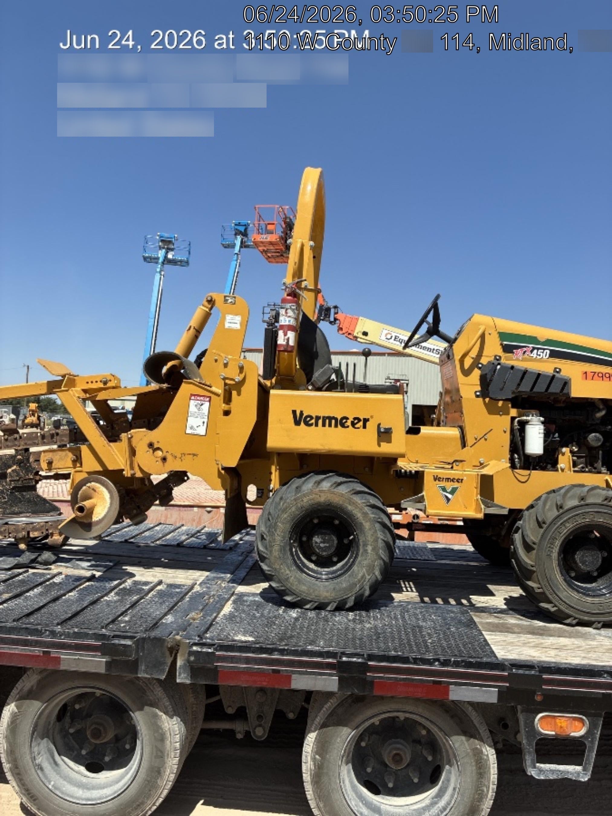 2021 VERMEER RTX450