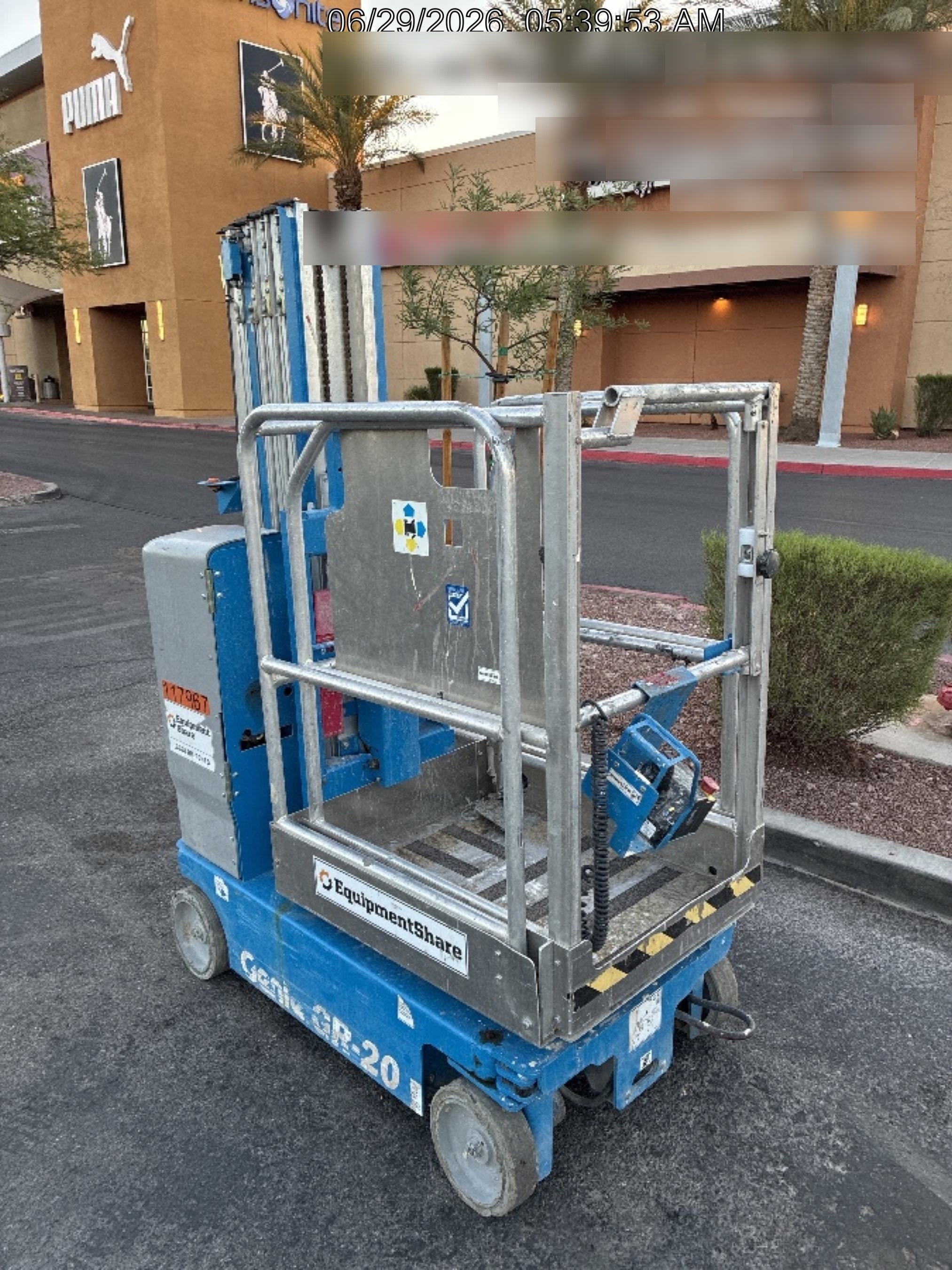 2020 GENIE GR-20