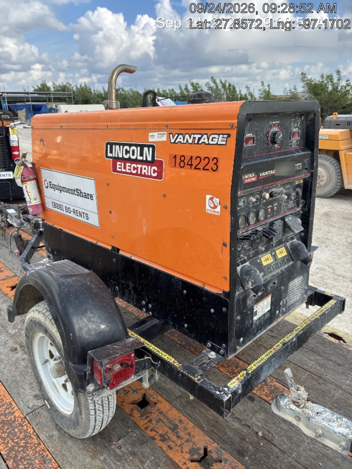 2021 Lincoln Electric Vantage 322 VANTAGE 322 READY-PAK 3