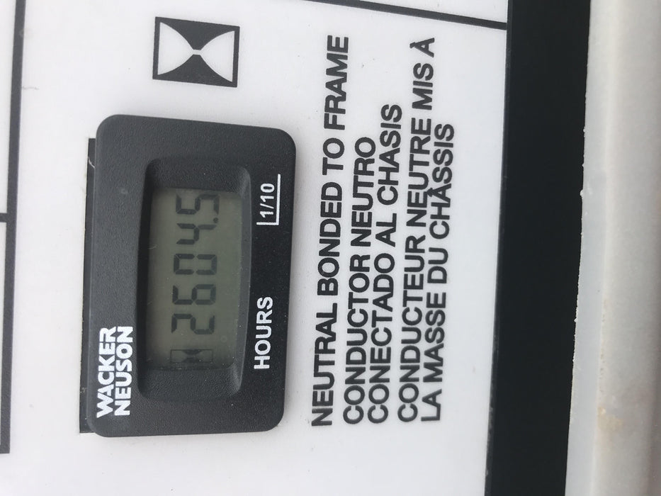 2019 Wacker Neuson LTV6L-MH Wacker Neuson LTV6L Mobile Light Tower w/Fuel Level Sensor Installed