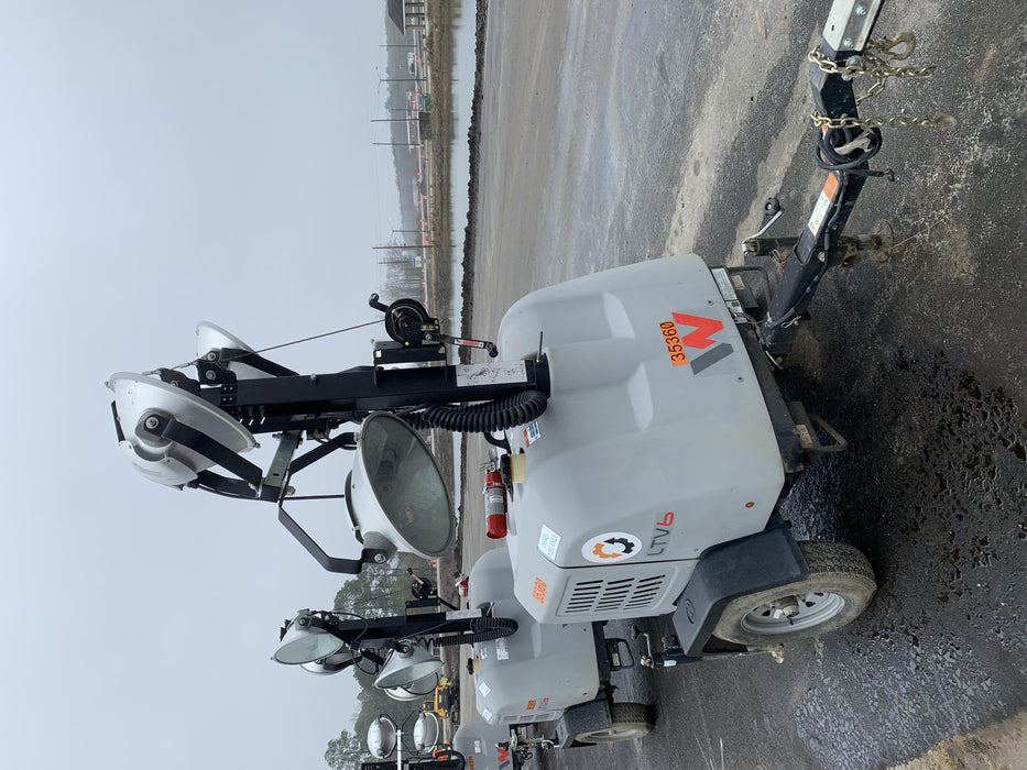 2019 Wacker Neuson LTV6L-MH Wacker Neuson LTV6L Mobile Light Tower w/Fuel Level Sensor Installed