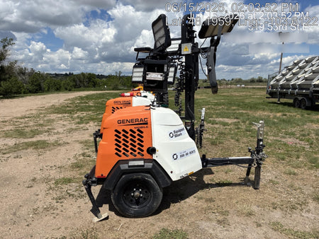 2024 Generac MLT2 Diesel, Flex Switch 120V Input, Powerzone Controller, 
(4) 320W LED Lights, 4kW Generator, 39.9 Gal Fuel Tank, 2" Ball, T3