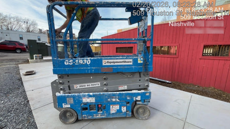 2020 Genie GS-1930 Fixed rails with chain entry gate - Pre A92.20