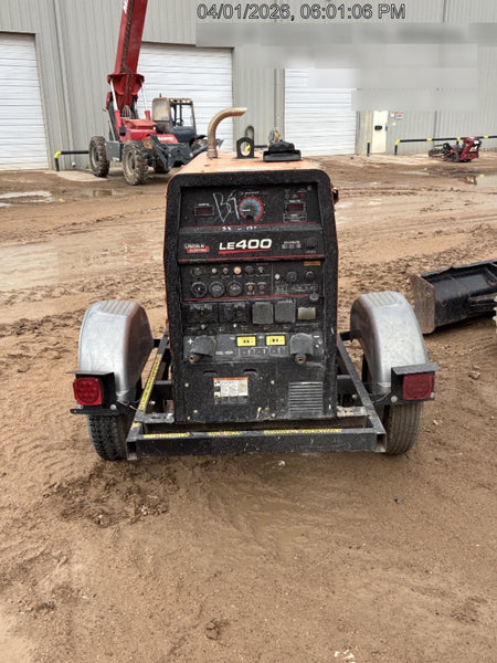 2022 Lincoln Electric LE400 Kubota V1505, Trlr, Cable Rack, Light Kit, ES Decals, T3