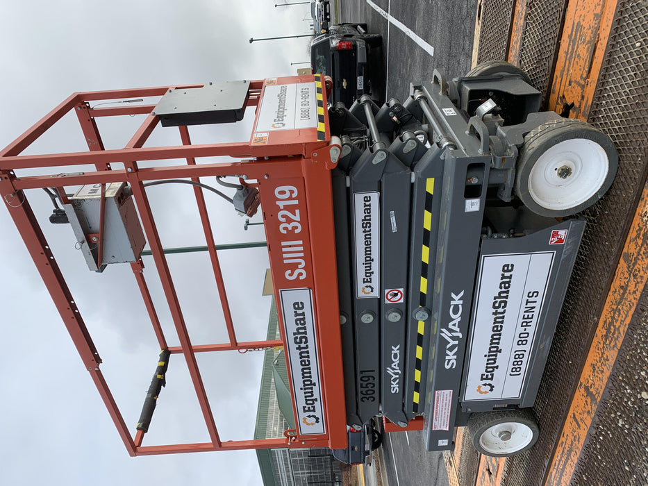 2019 Skyjack SJIII-3219 Standard Options, Trojan Batteries