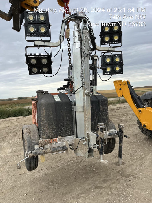 2024 Wanco WLTT-4MM4K Diesel, Deep Sea Controller, Shore Power Plug, Auto Start, (4) 350W LED Floodlights, 4kW Generator, 60 Gal Fuel Tank, 2" Ball, T3