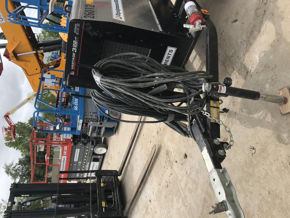 Lincoln Electric Vantage 322 Lincoln Vantage 322 Welder w/Trailer